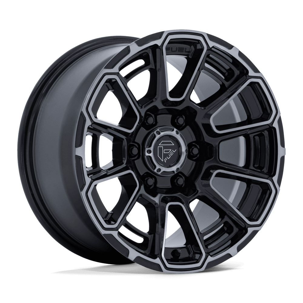 Fuel 1PC FC910 FOXHOUND – 17X9 – 6X139.7 – 1 mm – GLOSS BLACK DARK TINTED CLEAR