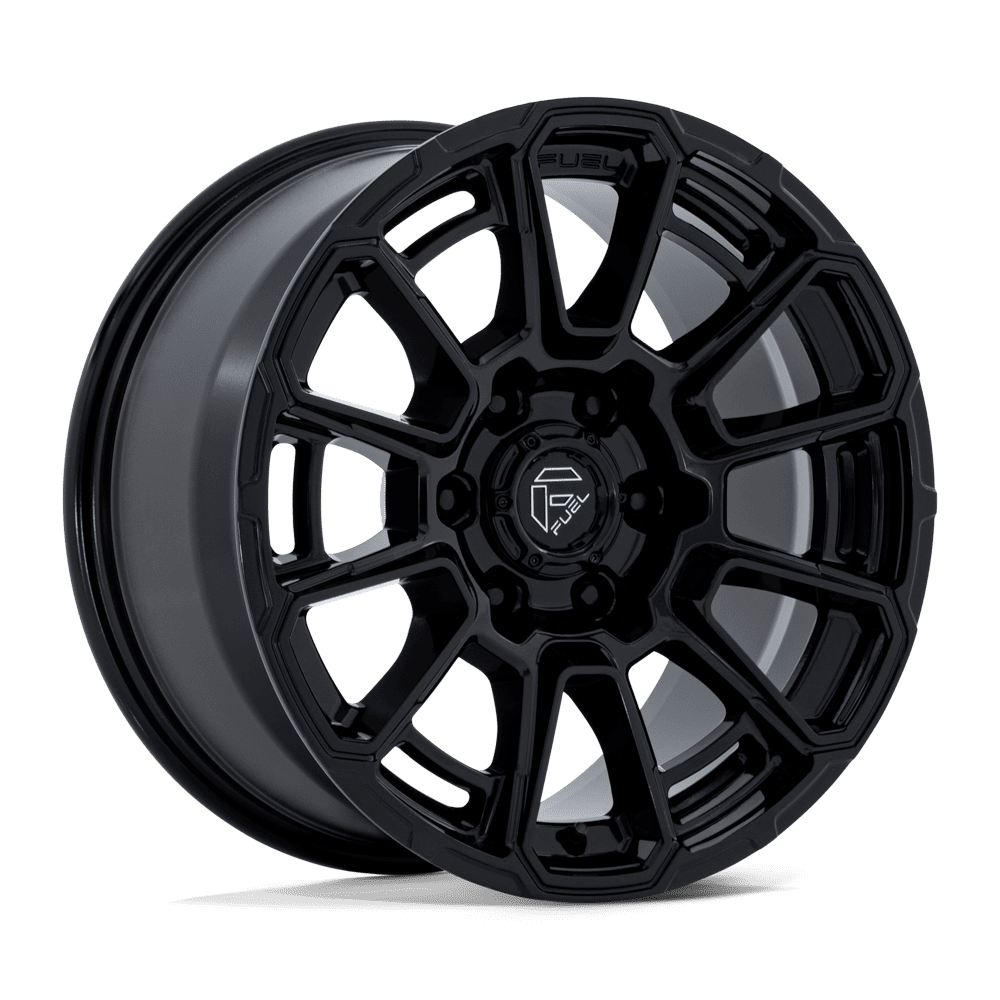 Fuel 1PC FC910 FOXHOUND – 18X9 – 6X139.7 – 1 mm – GLOSS BLACK