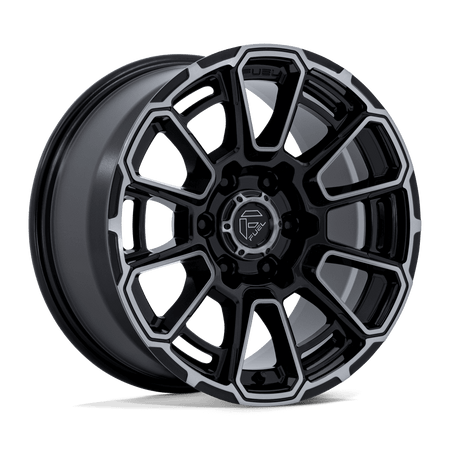Fuel 1PC FC910 FOXHOUND – 18X9 – 6X139.7 – 1 mm – GLOSS BLACK DARK TINTED CLEAR