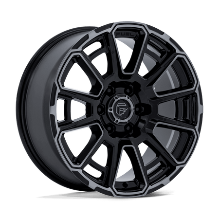 Fuel 1PC FC910 FOXHOUND – 20X9 – 6X139.7 – 20 mm – GLOSS BLACK DARK TINTED CLEAR
