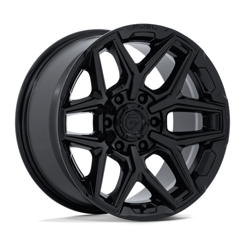 Fuel 1PC FLUX – 18X9 – 6X139.7 – 1 mm – GLOSS BLACK