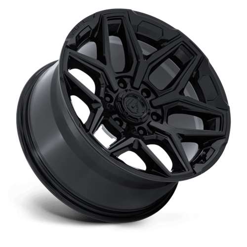Fuel 1PC FLUX – 18X9 – 6X139.7 – 1 mm – GLOSS BLACK