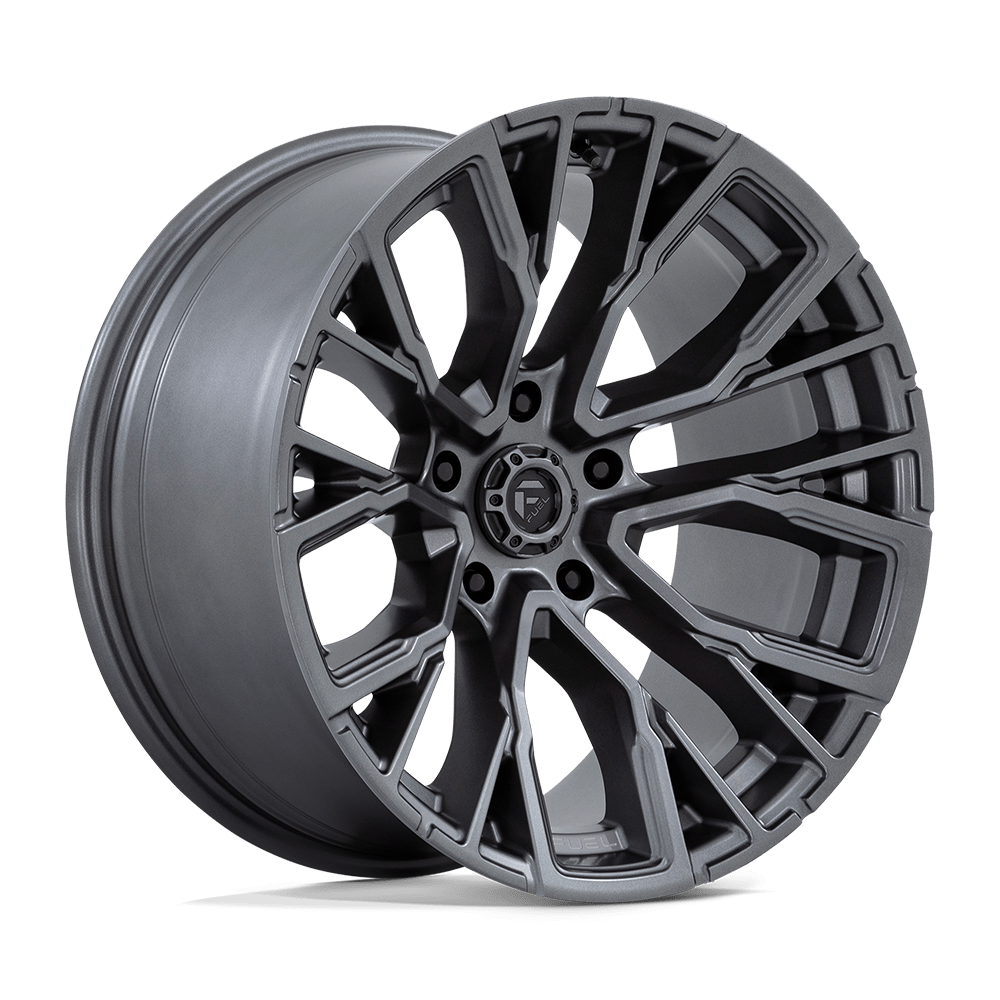 Fuel 1PC D848 REBAR – 20X10 – 5X127 – -18 mm – MATTE GUNMETAL