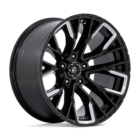 Fuel 1PC D849 REBAR – 20X10 – 5X139.7 – -18 mm – GLOSS BLACK MILLED