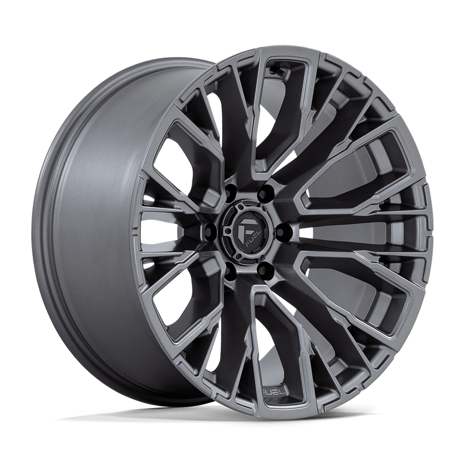 Fuel 1PC D848 REBAR – 20X10 – 6X135 – -18 mm – MATTE GUNMETAL