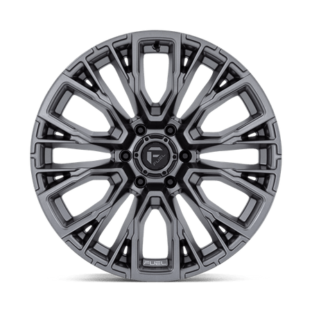 Fuel 1PC D848 REBAR – 17X9 – 6X139.7 – -12 mm – MATTE GUNMETAL