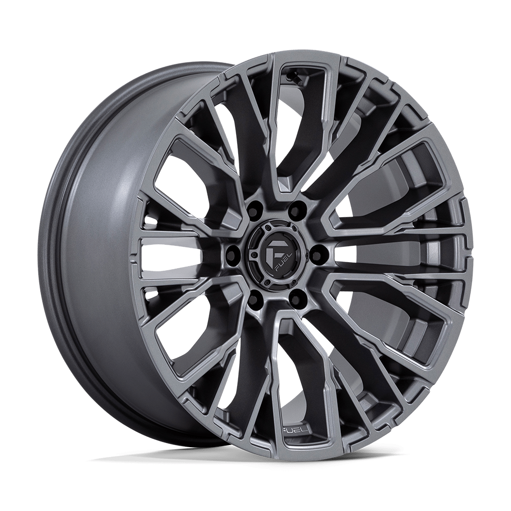 Fuel 1PC D848 REBAR – 20X9 – 6X139.7 – 1 mm – MATTE GUNMETAL