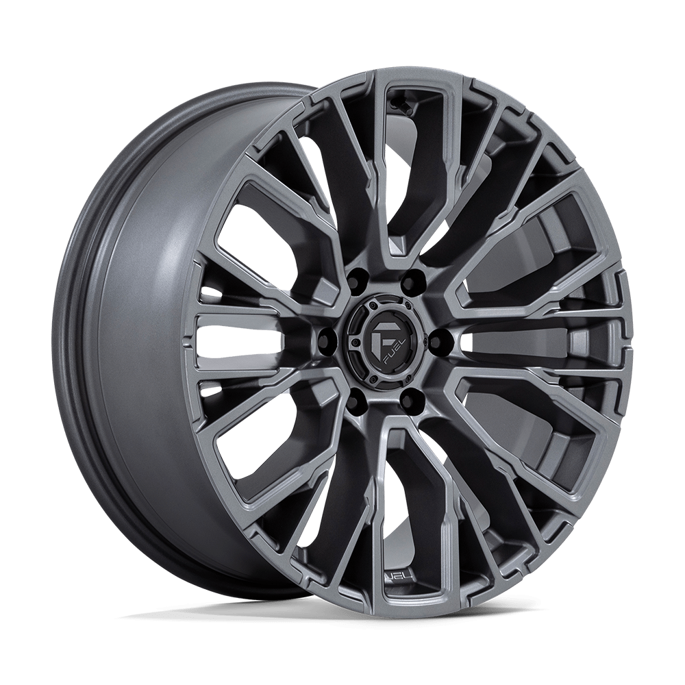 Fuel 1PC D848 REBAR – 20X9 – 6X139.7 – 20 mm – MATTE GUNMETAL