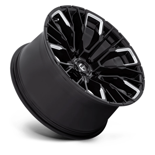 Fuel 1PC D849 REBAR – 20X10 – 6X135 – -18 mm – GLOSS BLACK MILLED