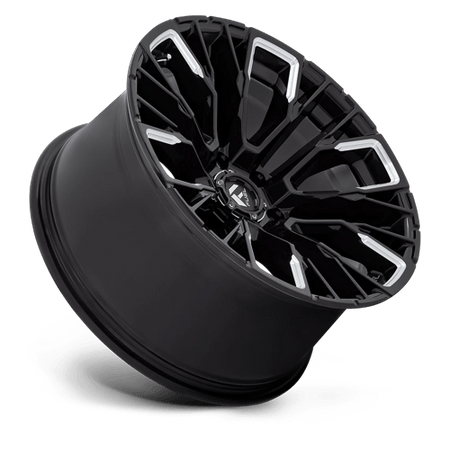 Fuel 1PC D849 REBAR – 20X10 – 6X135 – -18 mm – GLOSS BLACK MILLED