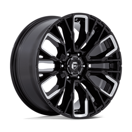 Fuel 1PC D849 REBAR – 20X9 – 6X135 – 20 mm – GLOSS BLACK MILLED