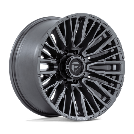 Fuel 1PC D848 REBAR – 20X10 – 8X180 – -18 mm – MATTE GUNMETAL