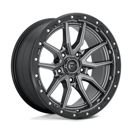 Fuel 1PC D680 REBEL – 20X9 – 5X127 – 1 mm – MATTE GUNMETAL BLACK BEAD RING