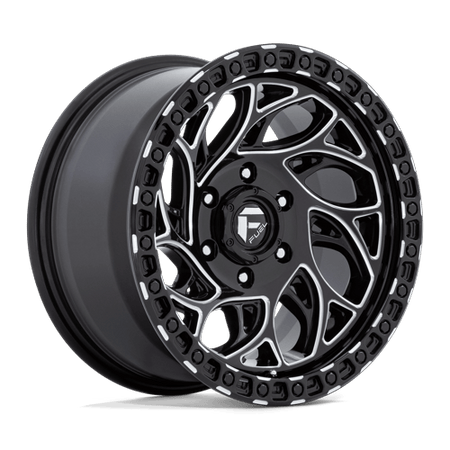 Fuel 1PC D840 RUNNER OR – 15X8 – 5X139.7 – -19 mm – GLOSS BLACK MILLED