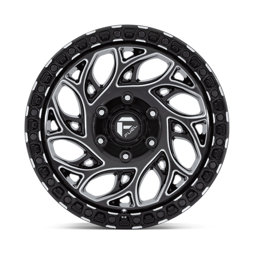 Fuel 1PC D840 RUNNER OR – 15X8 – 5X139.7 – -19 mm – GLOSS BLACK MILLED