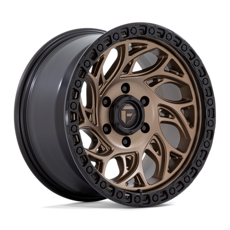 Fuel 1PC D841 RUNNER OR – 15X10 – 6X139.7 – -43 mm – BRONZE W/ BLACK RING