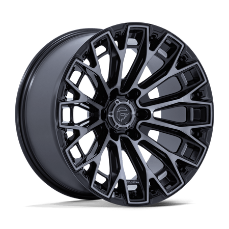 Fuel 1PC FC882 TRAX – 20X9 – 8X165.1 – 1 mm – GLOSS BLACK MACHINED FACE DTCC