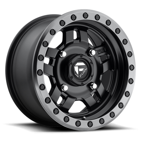 Fuel UTV D557 ANZA UTV – 15X7 – 4X137 – 38 mm – MATTE BLACK GUN METAL RING