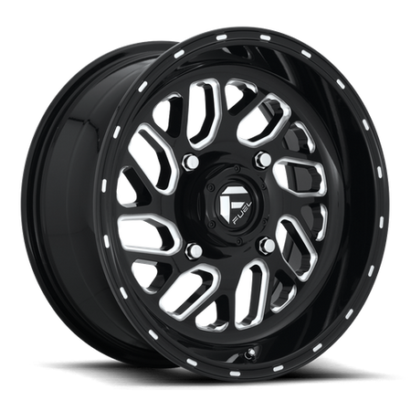 Fuel UTV D581 TRITON UTV – 16X7 – 4X156 – 13 mm – GLOSS BLACK MILLED