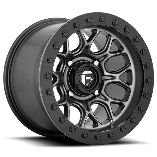 Fuel UTV D919 TECH UTV BEADLOCK – 15X10 – 4X137 – 0 mm – MATTE GUNMETAL BLACK BEAD RING