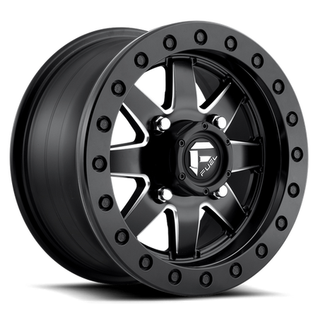 Fuel UTV D938 MAVERICK UTV BEADLOCK – 15X7 – 4X156 – 38 mm – MATTE BLACK MILLED