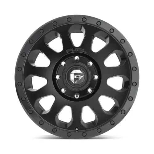 Fuel Vector D579 20X10 8X6.5 MT-BLK -18MM - JB Performance 