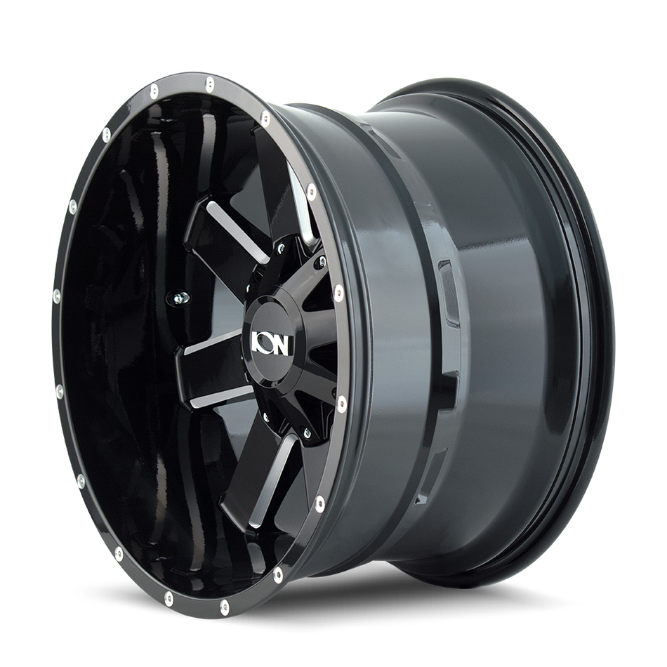 ION Wheels 141 – 18x9, 6x135/6x139.7, 0 – Gloss Black Milled