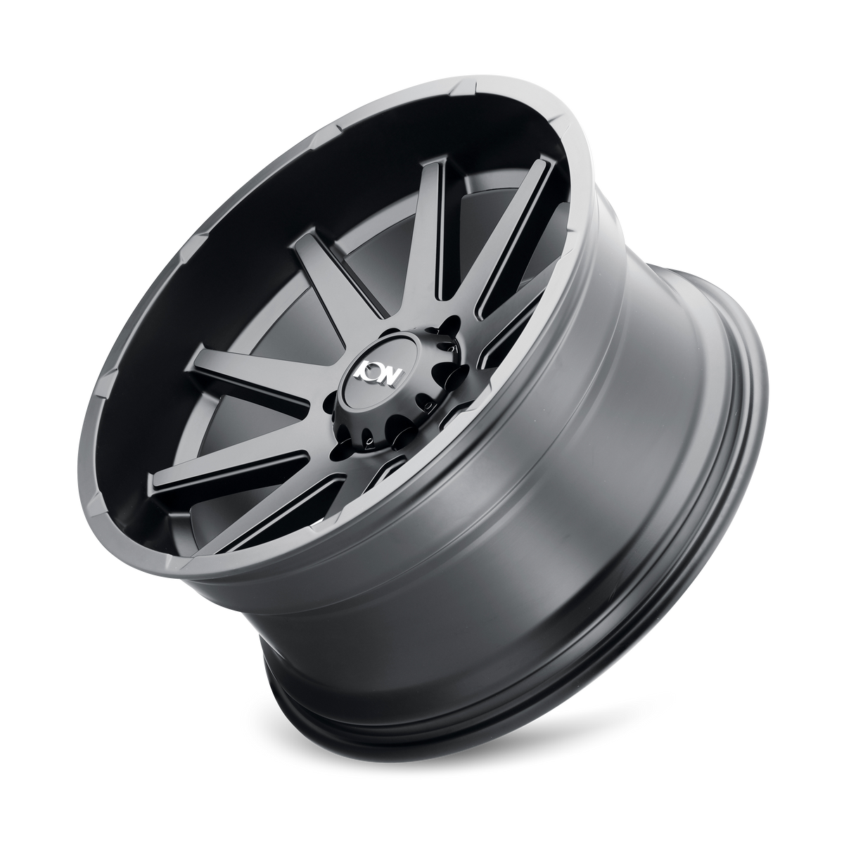 ION Wheels 143 – 17x9, 5x139.7, +18 – Matte Black