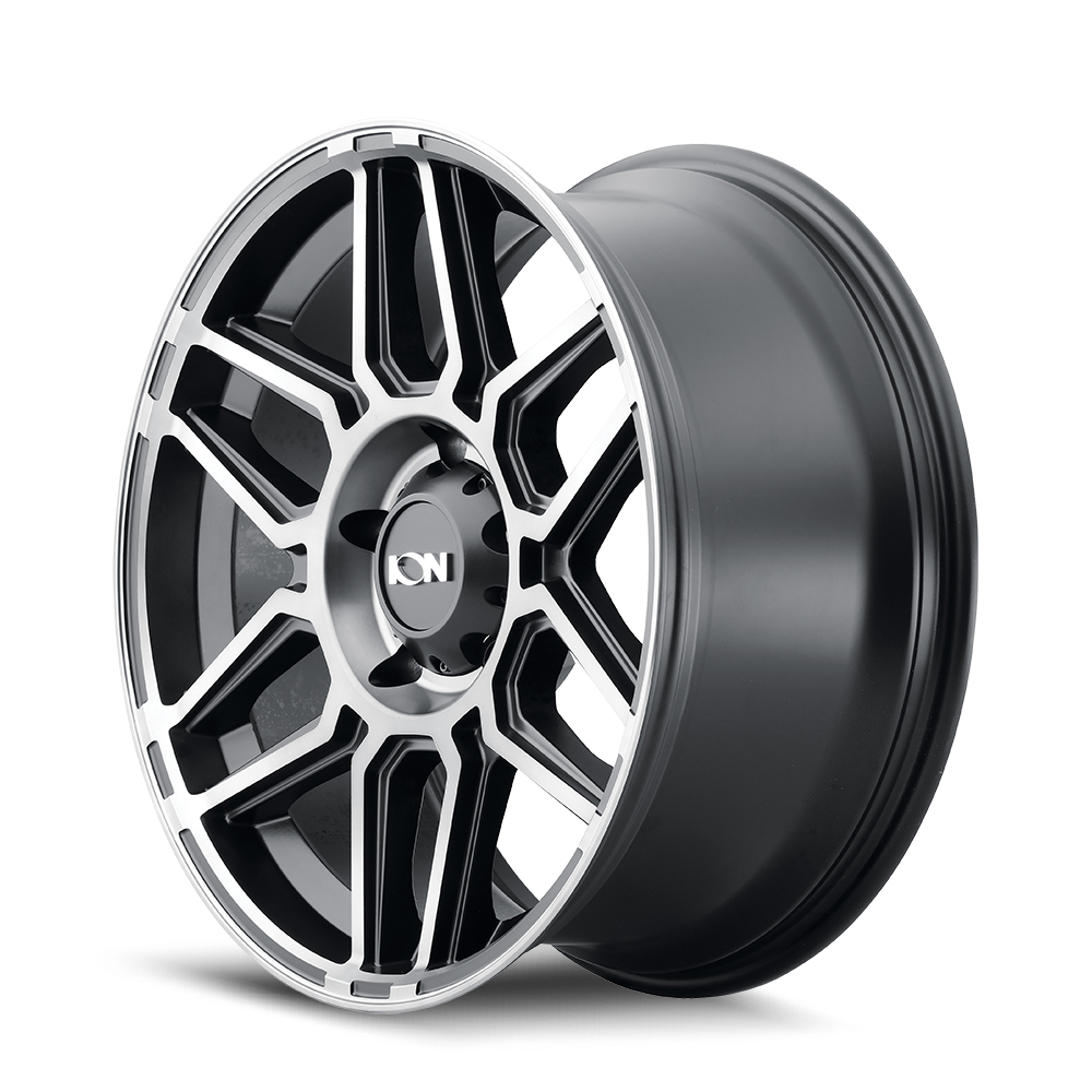 ION Wheels 146 – 20x9, 5x150, +18 – Matte Black Machined With Dark