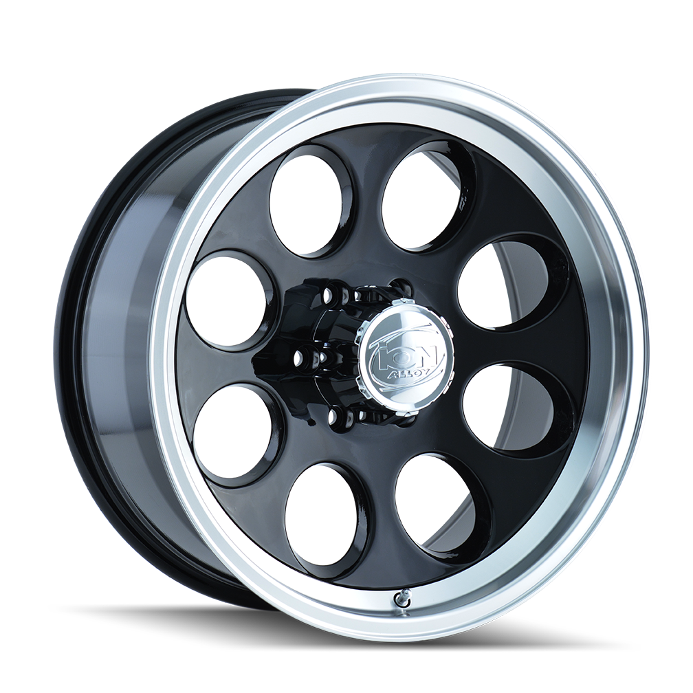 ION Wheels 171 – 16x8, 6x139.7, -5 – Gloss Black Machined