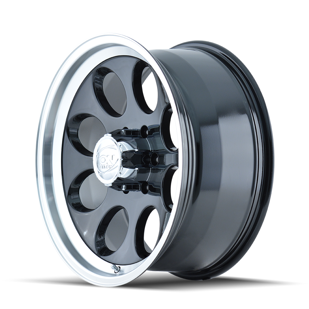 ION Wheels 171 – 17x9, 8x165.1, 0 – Gloss Black Machined