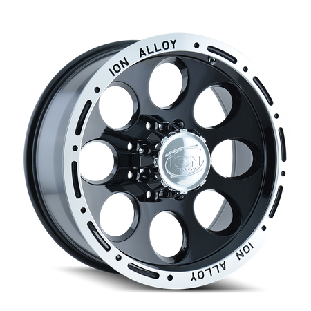 ION Wheels 174 – 16x8, 5x114.3, -5 – Gloss Black Machined