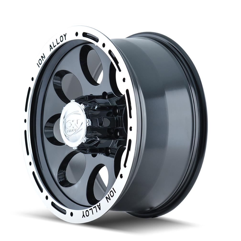 ION Wheels 174 – 16x8, 8x170, -5 – Gloss Black Machined