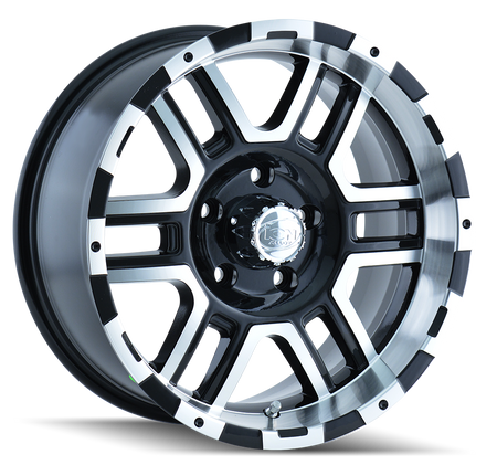 ION Wheels 179 – 17x8, 5x135, +10 – Satin Black Machined