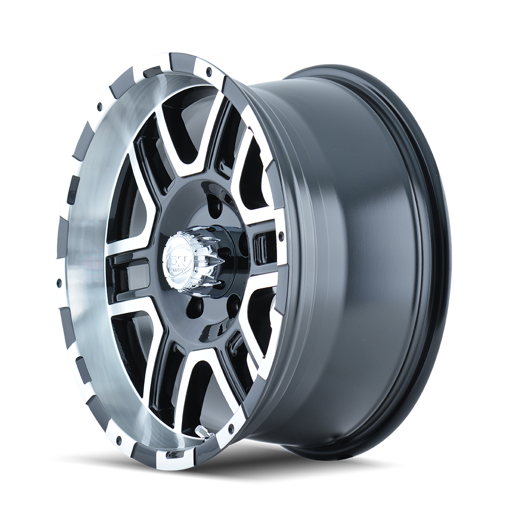 ION Wheels 179 – 17x8, 6x139.7, +10 – Satin Black Machined