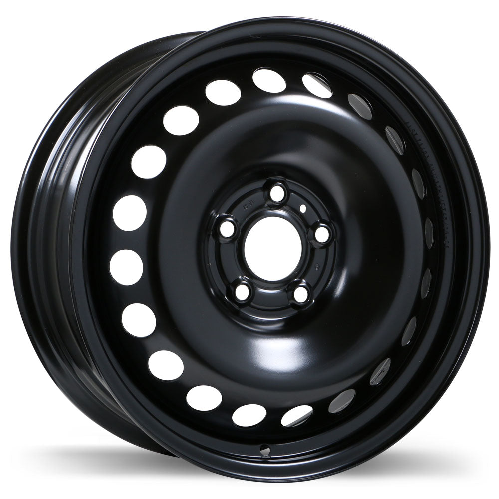 Steel / Acier – Traditional / Traditionnel – 17X6.5 – 5x114.3 – +45 mm – Noir