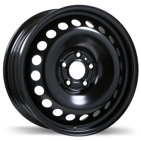 Steel / Acier – Traditional / Traditionnel – 17X6.5 – 5x114.3 – +45 mm – Noir