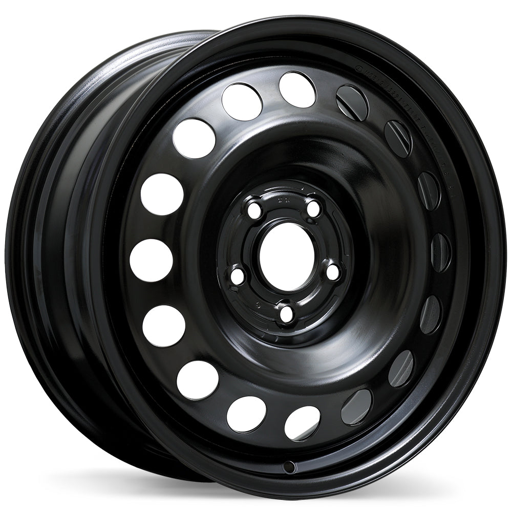 Steel / Acier – Traditional / Traditionnel – 17X7.0 – 5x114.3 – +48 mm – Noir