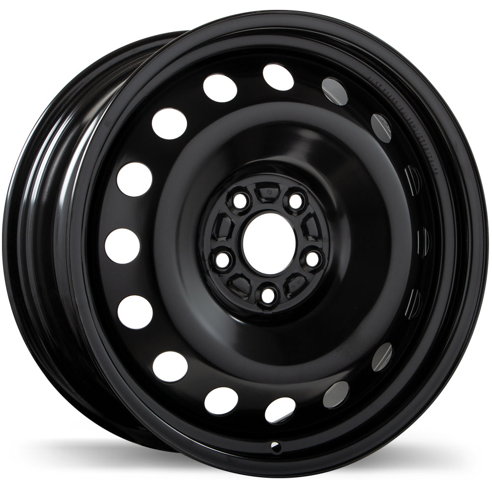 Steel / Acier – Traditional / Traditionnel – 18X8.0 – 5x120 – +50 mm – Noir