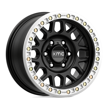 KMC KM234 GRENADE DESERT BEADLOCK – 17X8.5 – 6X139.7 – 0 mm – SATIN BLACK