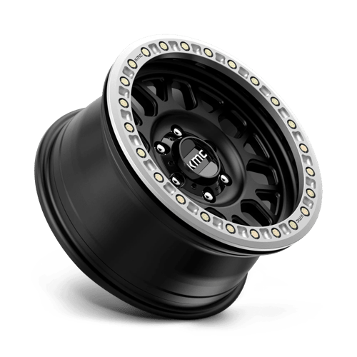 KMC KM234 GRENADE DESERT BEADLOCK – 17X8.5 – BLANK – 0 mm – SATIN BLACK