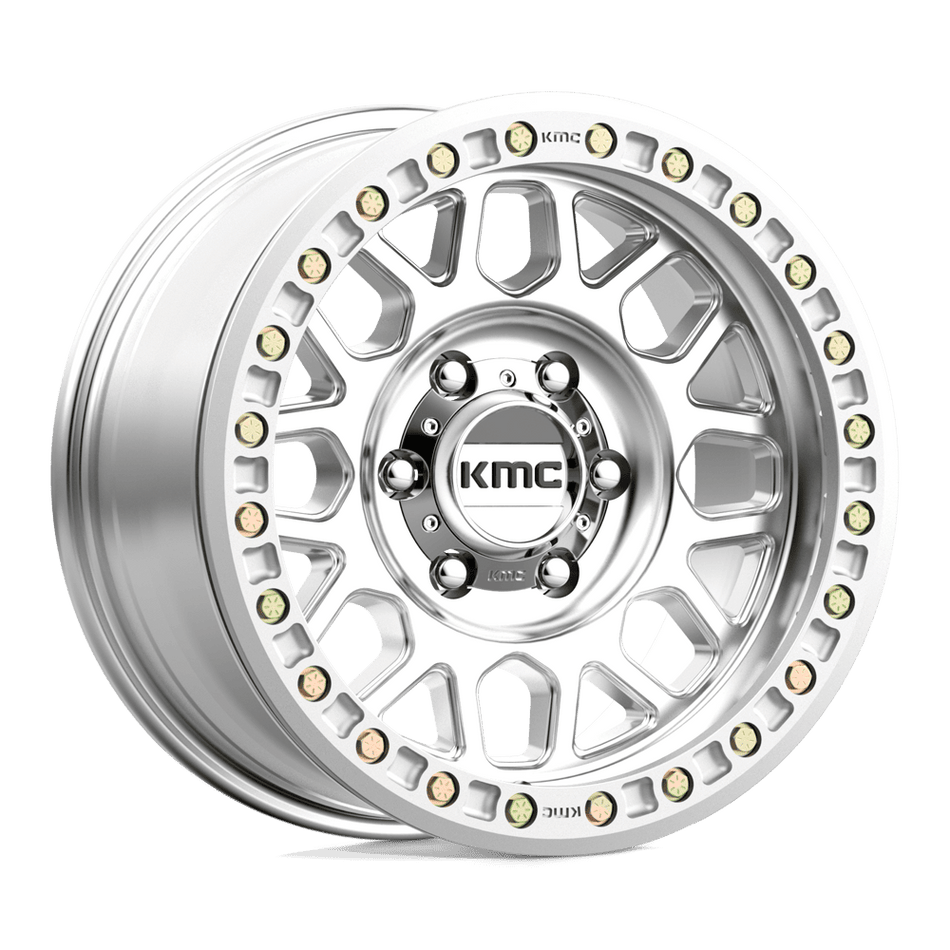 KMC KM234 GRENADE DESERT BEADLOCK – 17X8.5 – 6X165.1 – 0 mm – MACHINED