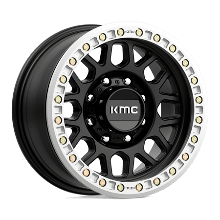 KMC KM234 GRENADE DESERT BEADLOCK – 20X9 – 8X165.1 – -12 mm – SATIN BLACK