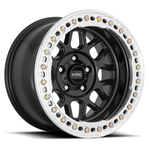 KMC KM235 GRENADE CRAWL BEADLOCK – 20X10 – 5X127 – -48 mm – SATIN BLACK