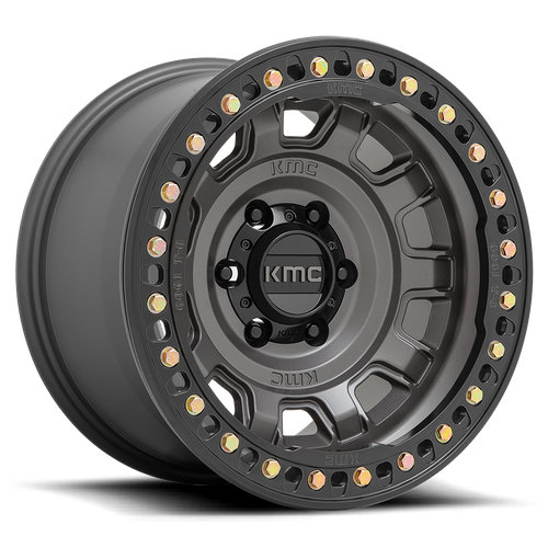 KMC KM236 TANK BEADLOCK – 17X9 – 6X139.7 – -38 mm – ANTHRACITE