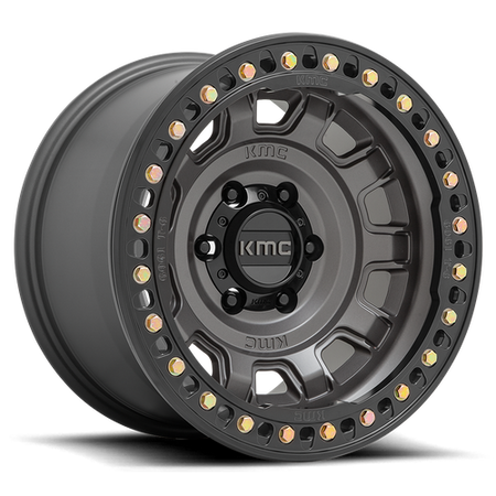 KMC KM236 TANK BEADLOCK – 17X9 – 6X139.7 – -38 mm – ANTHRACITE