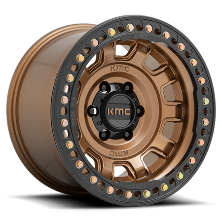 KMC KM236 TANK BEADLOCK – 17X9 – 8X170 – -38 mm – MATTE BRONZE