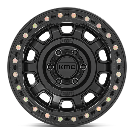 KMC KM236 TANK BEADLOCK – 17X9 – 8X170 – -38 mm – SATIN BLACK