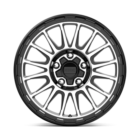KMC KM542 IMPACT – 16X7 – 5X114.3 – 30 mm – SATIN BLACK MACHINED