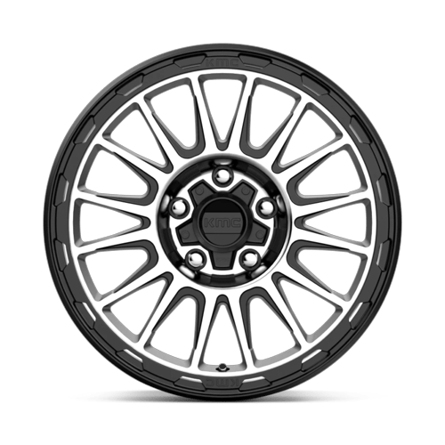 KMC KM542 IMPACT – 17X9 – 6X114.3 – 18 mm – SATIN BLACK MACHINED